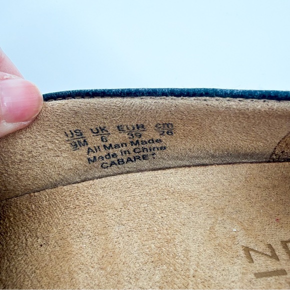 Naturalizer Cabaret Slip On Lug Sole Loafer in Blue Grey Size 9 - Picture 8 of 10